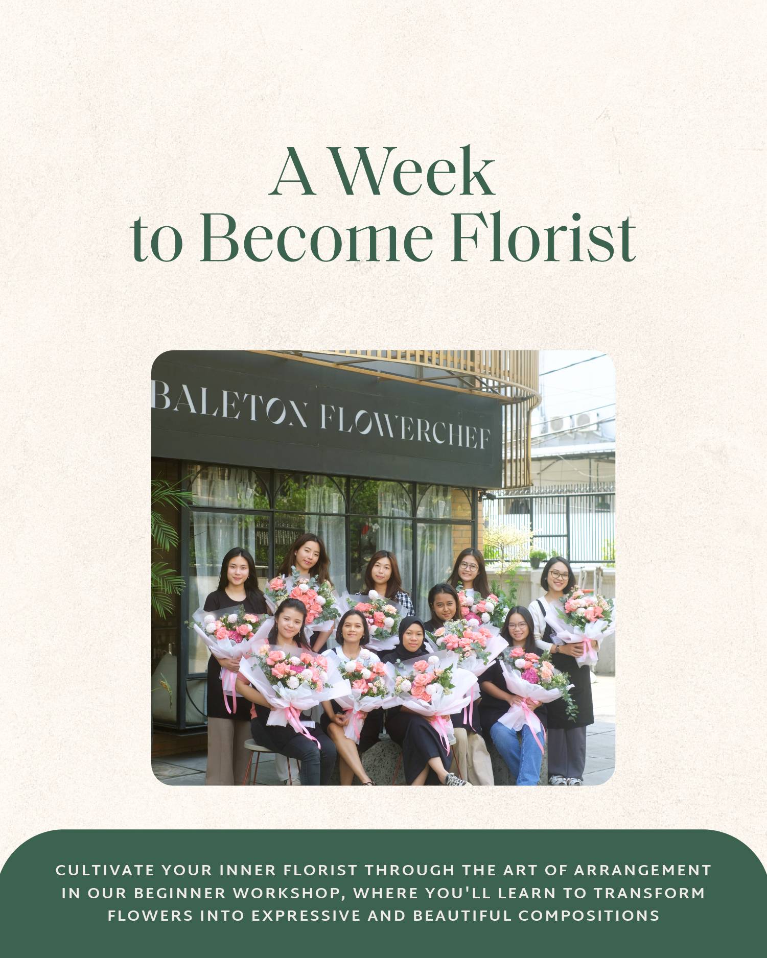 A Week to a Florist Baleton Flowerchef